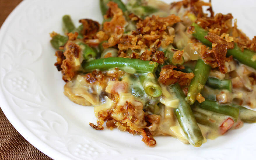 Green Beans Au Gratin