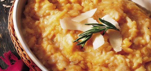 Creamy Risotto with Sweet Potato & Parmesan