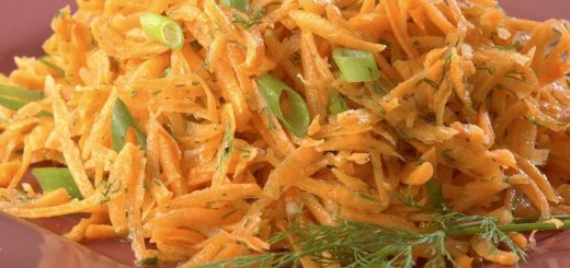 Creamy Dilled Carrot Slaw