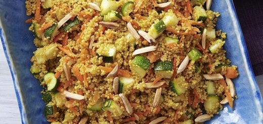 Curried Zucchini and Couscous