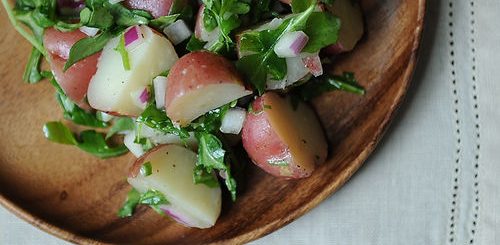 Potato Salad with Arugula and Dijon Vinaigrette
