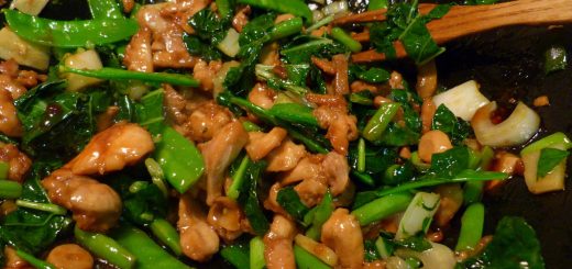 Chicken and Bok Choy Stir-Fry