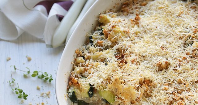 Cheesy Zucchini Bake