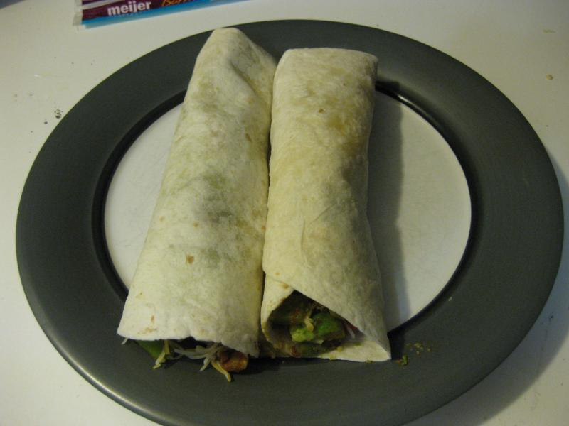 Steak and Veggie Wraps