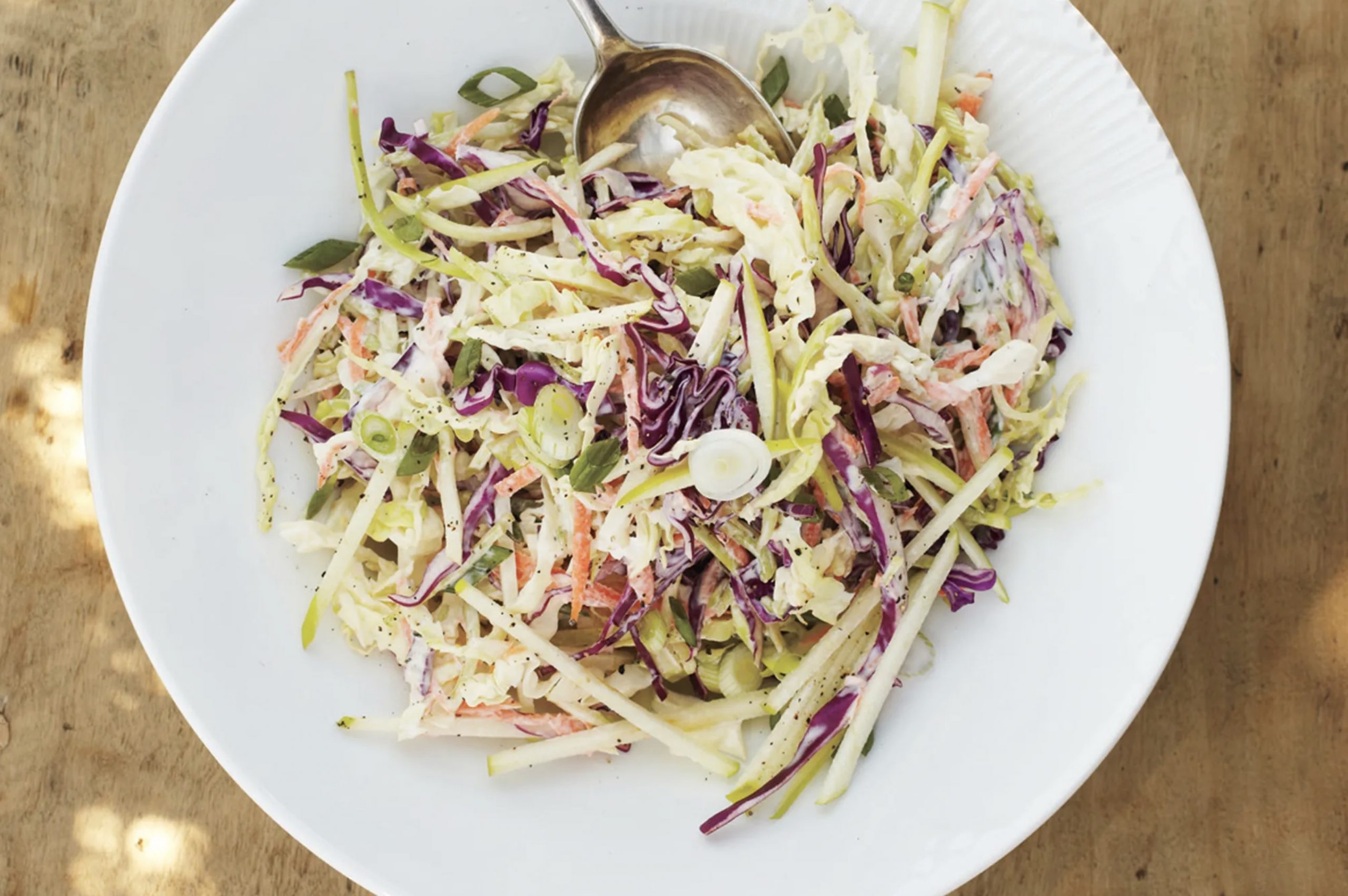 Cabbage, Carrot, and Apple Salad