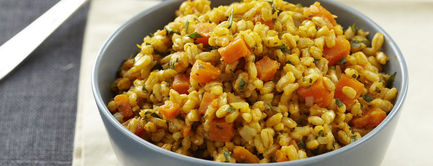 Barley-Sweet Potato Hash