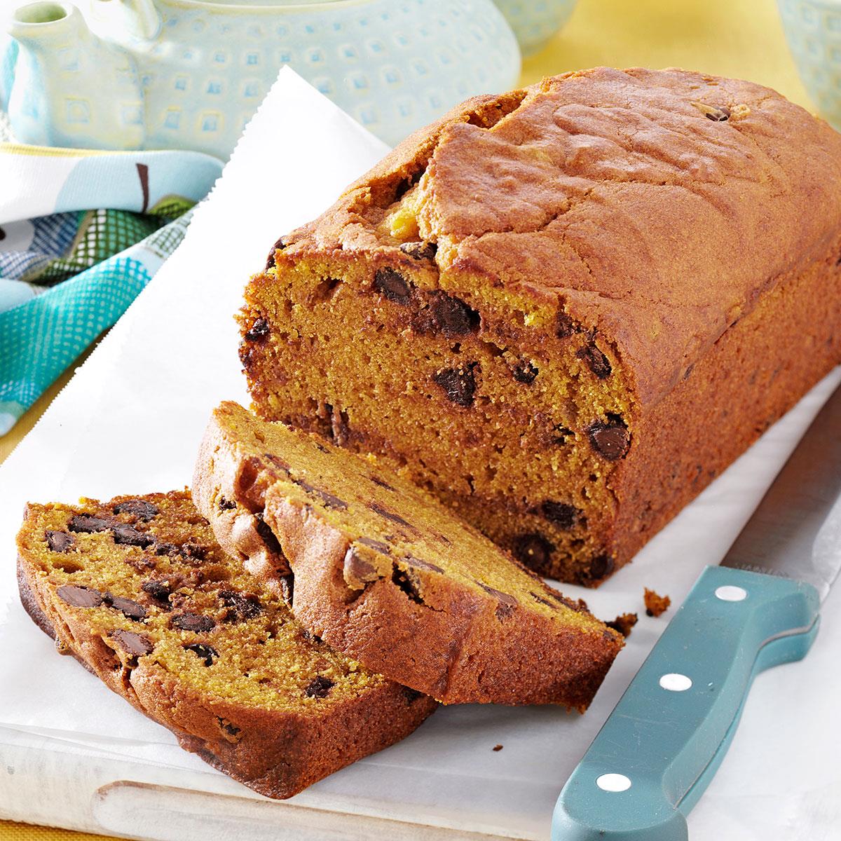 Chocolate Chip Squash Bread