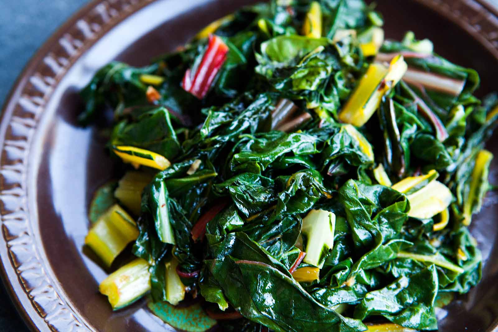 Wilted Swiss Chard with Garlic, Lemon & Parmesan – Westfield Area CSA