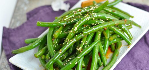 Ginger Garlic Green Beans