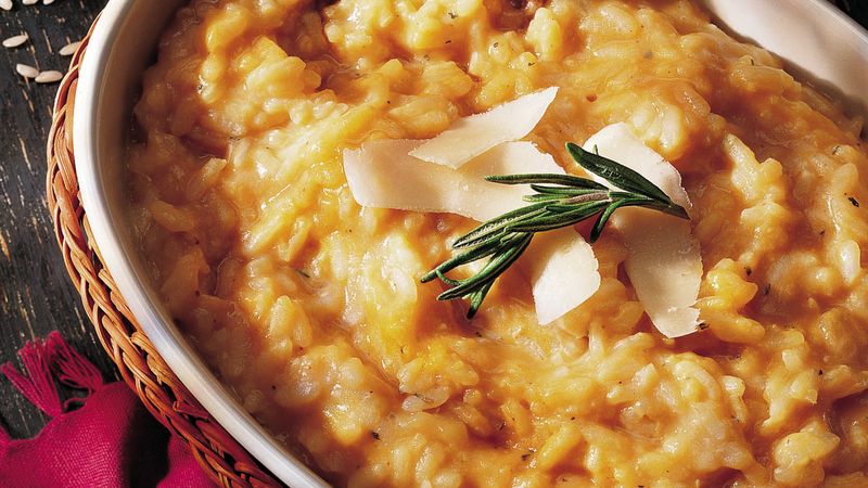 Creamy Risotto with Sweet Potato & Parmesan