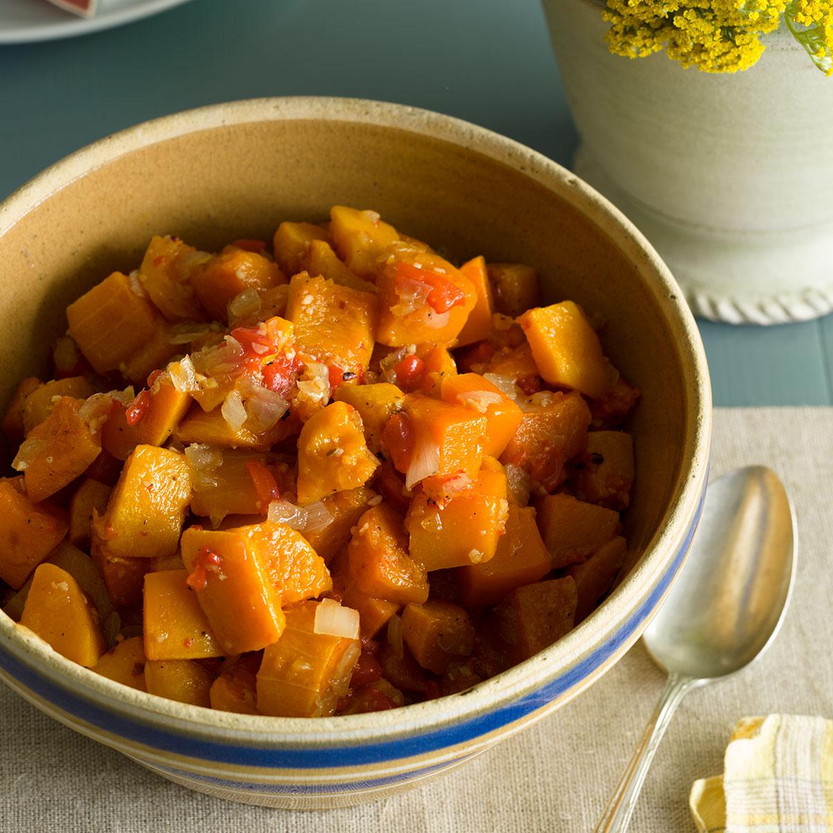 Maple Ginger Roasted Butternut Squash