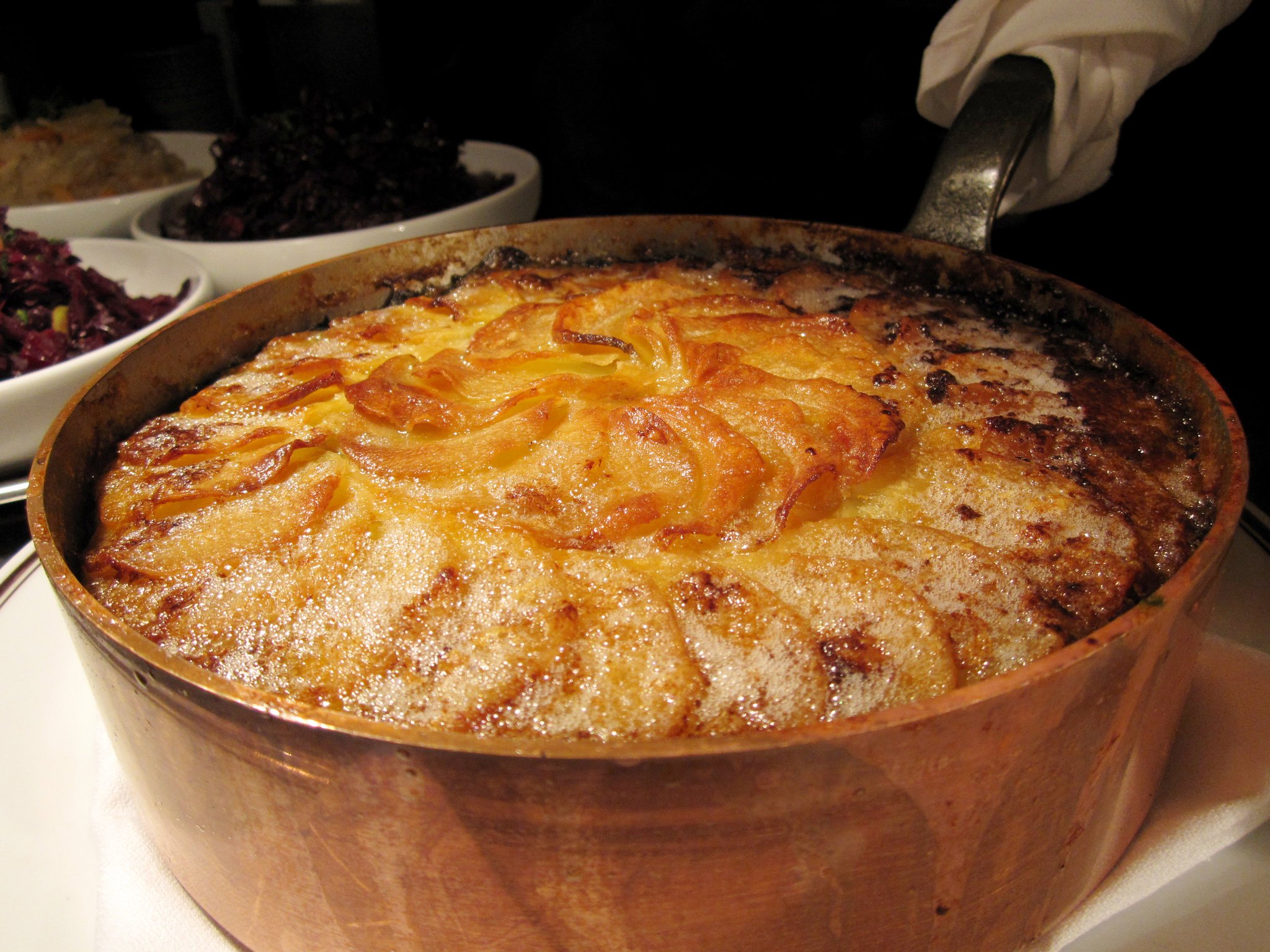 Potato and Swiss Chard Gratin