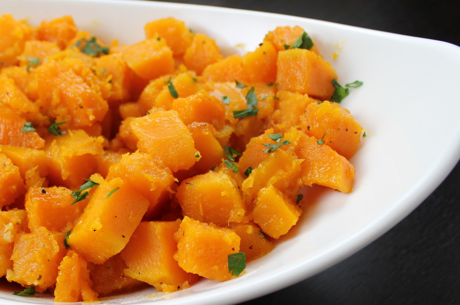 Braised and Glazed Butternut Squash