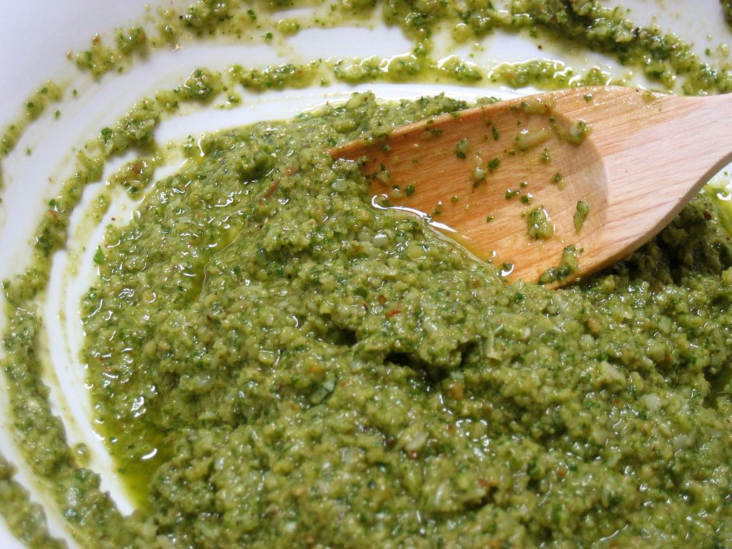 Basil Arugula Pesto