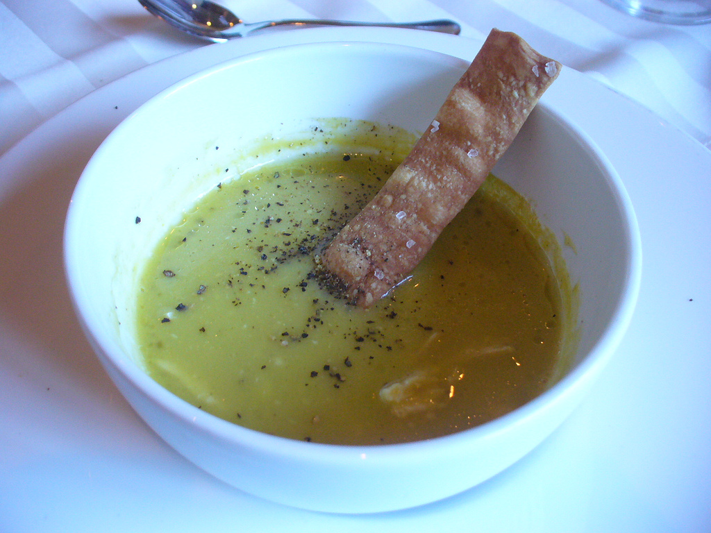 “Cream” of Zucchini Soup