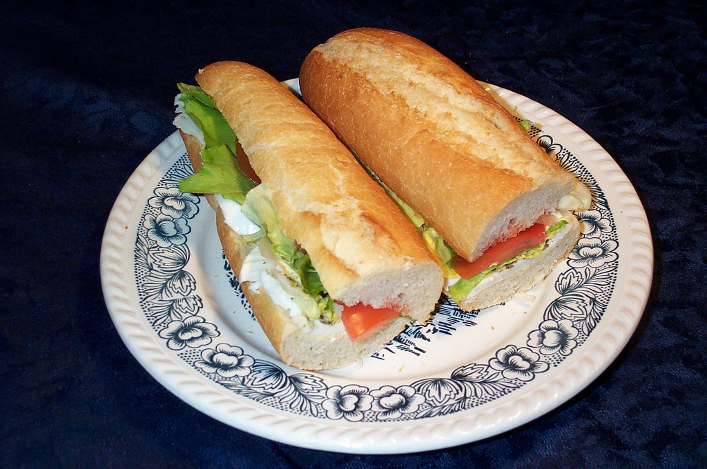 BALT (Basil, Avocado, Lettuce, Tomato) Sandwich