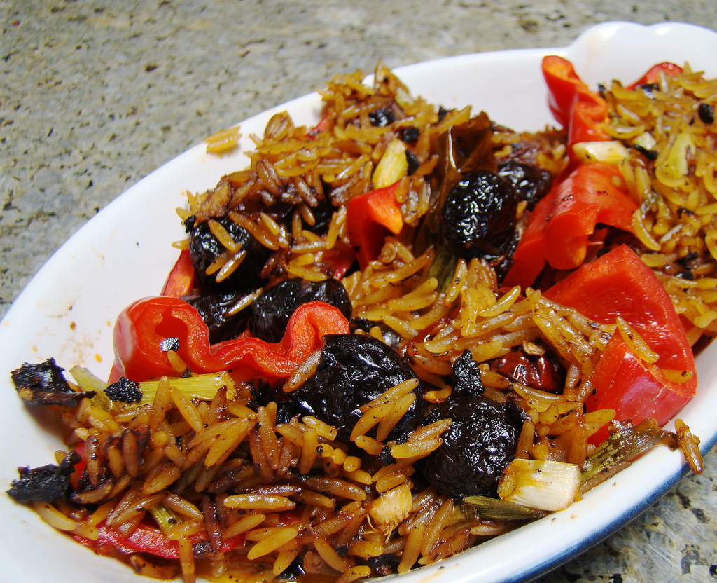 Eggplant and Orzo Salad