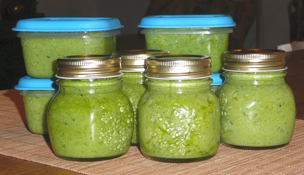 Garlic Scape Pesto