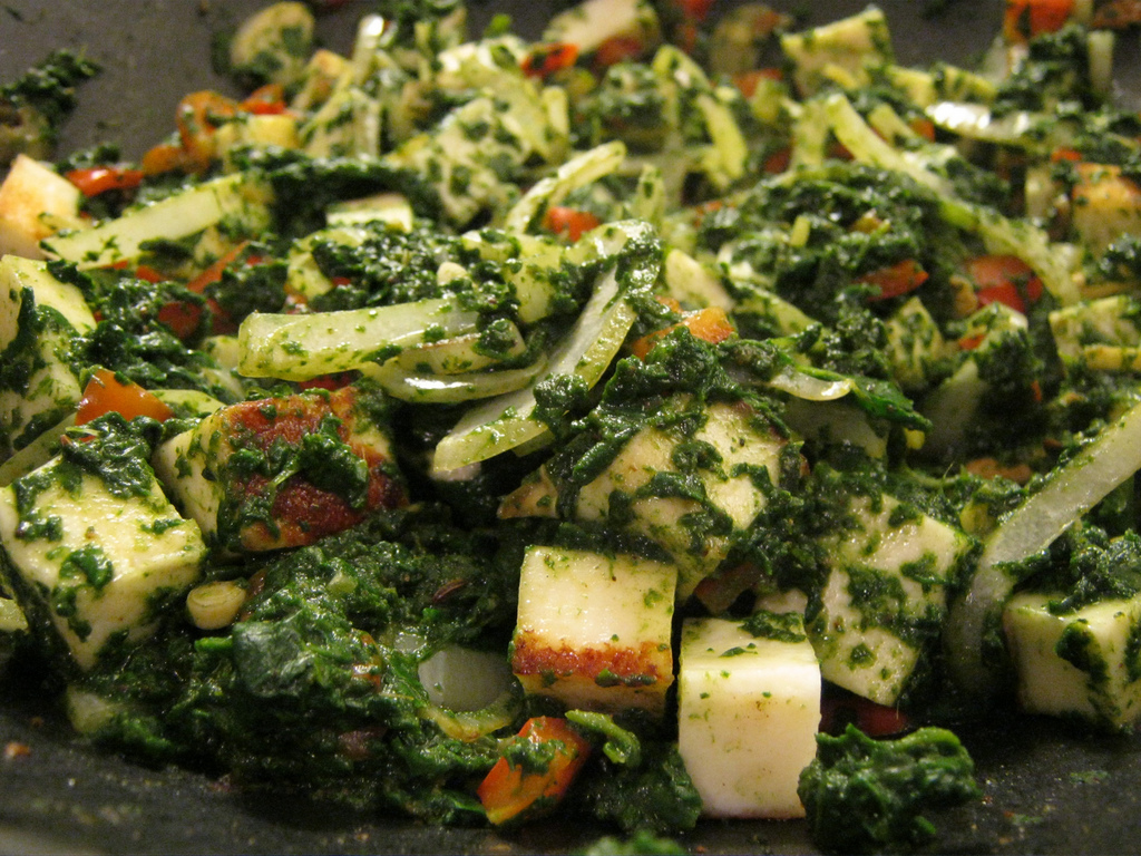 Saag paneer