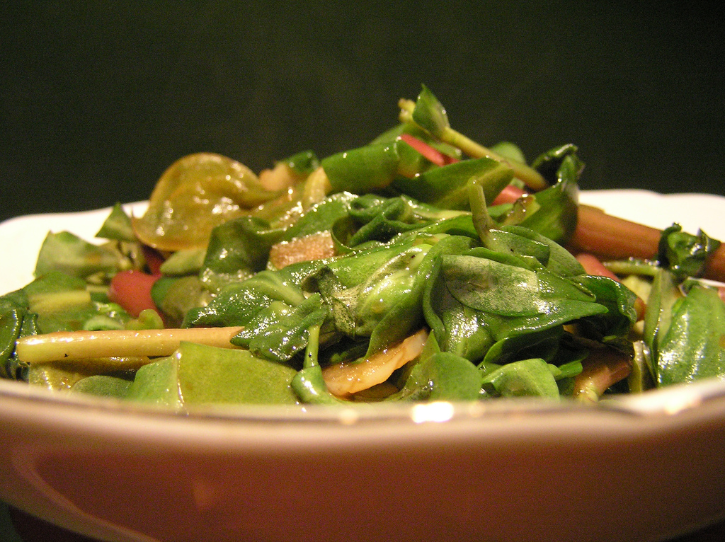 Purslane and Parsley Salad