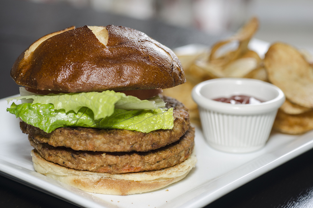 Homemade Veggie Burger