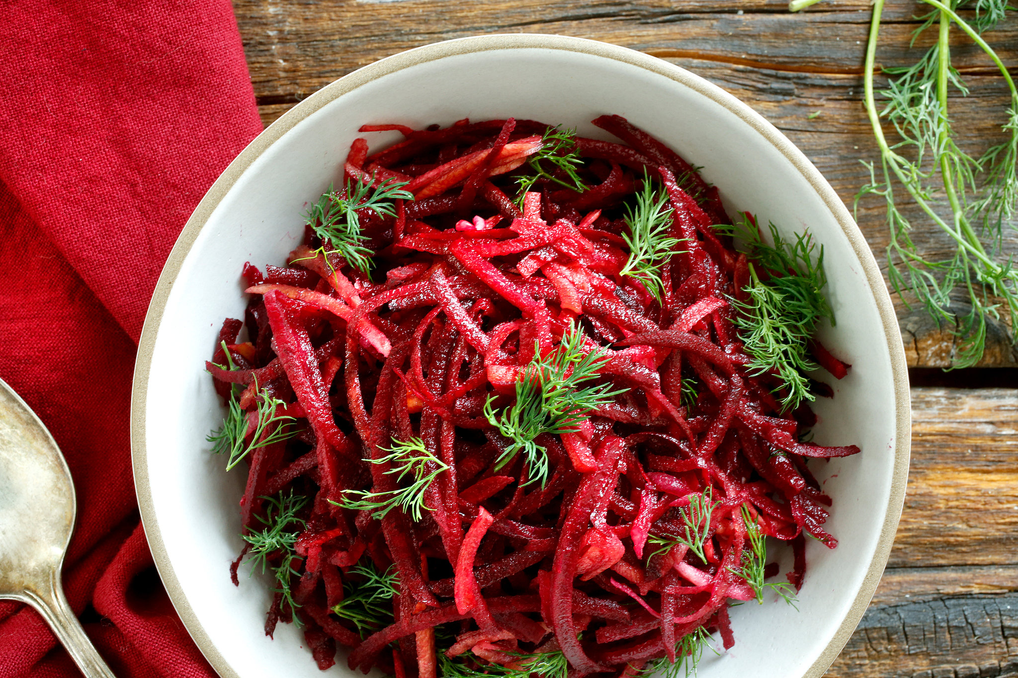 Raw Beet Salad