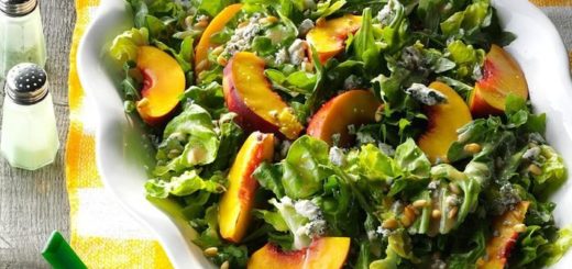 Nectarine Arugula Salad